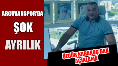 Arguvanspor'un ikinci başkanı Özgür Karakoç