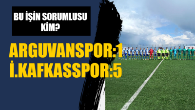 Arguvanspor'da sona gelindi. Hesap verecek