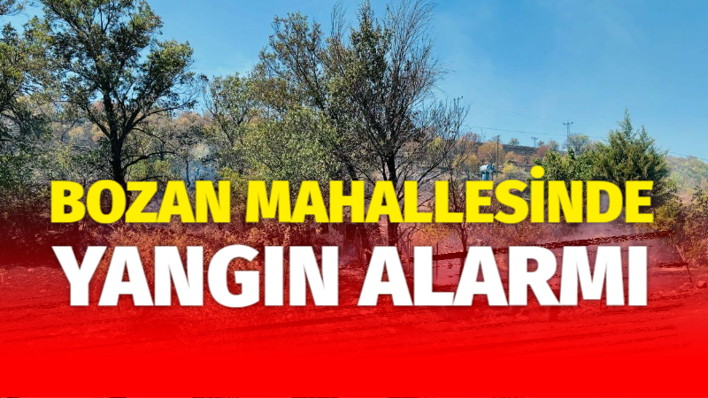 ARGUVAN BOZAN MAHALLESİ’NDE YANGIN