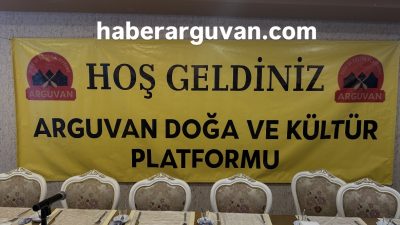 Arguvan Doğa ve Kültür Platformu’nun