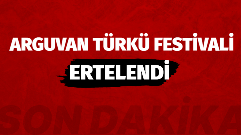 ERSOY ERON; “TÜRKÜ FESTİVALİNİ BU